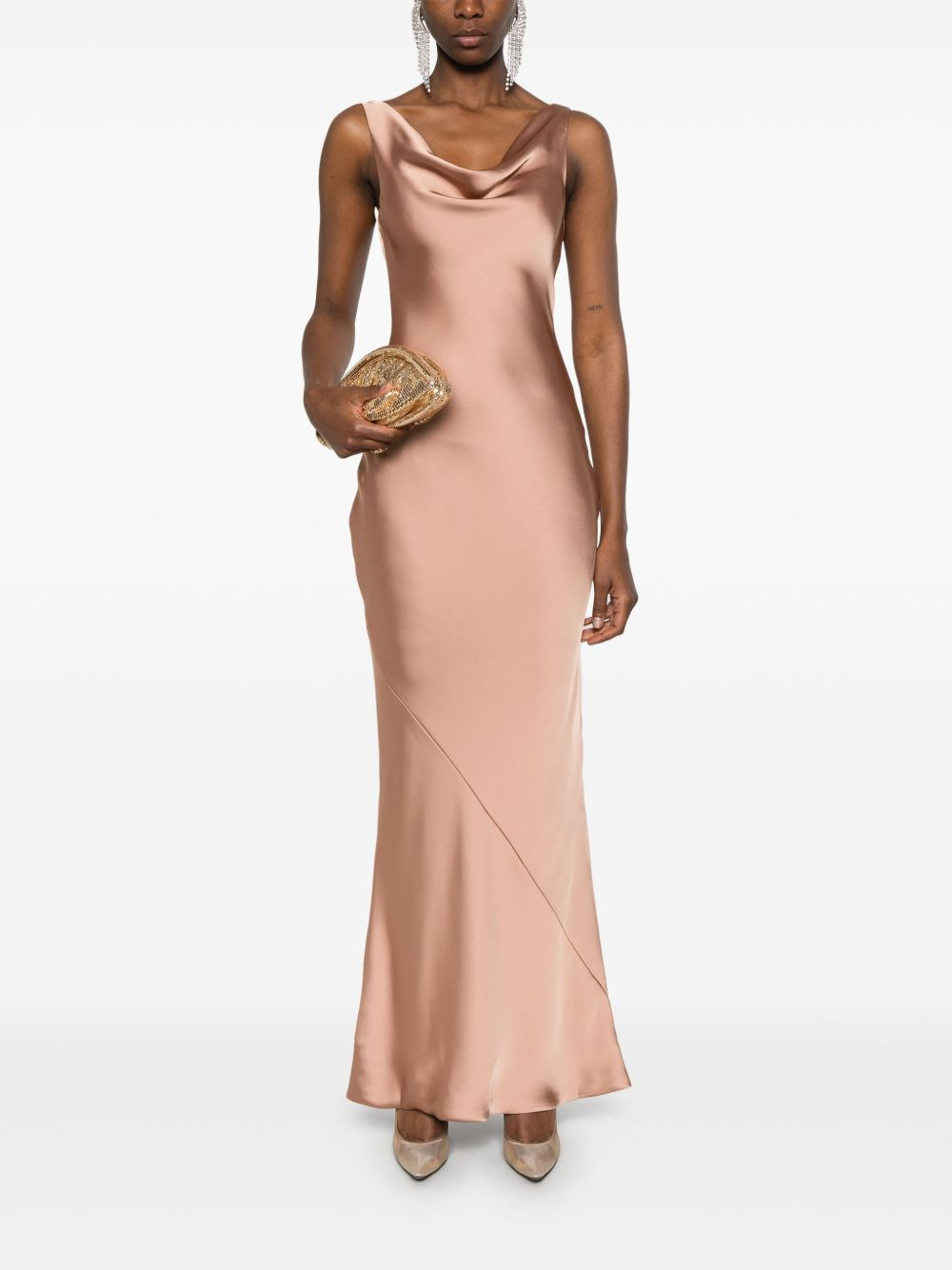 Norma Kamali Dresses Beige - 5