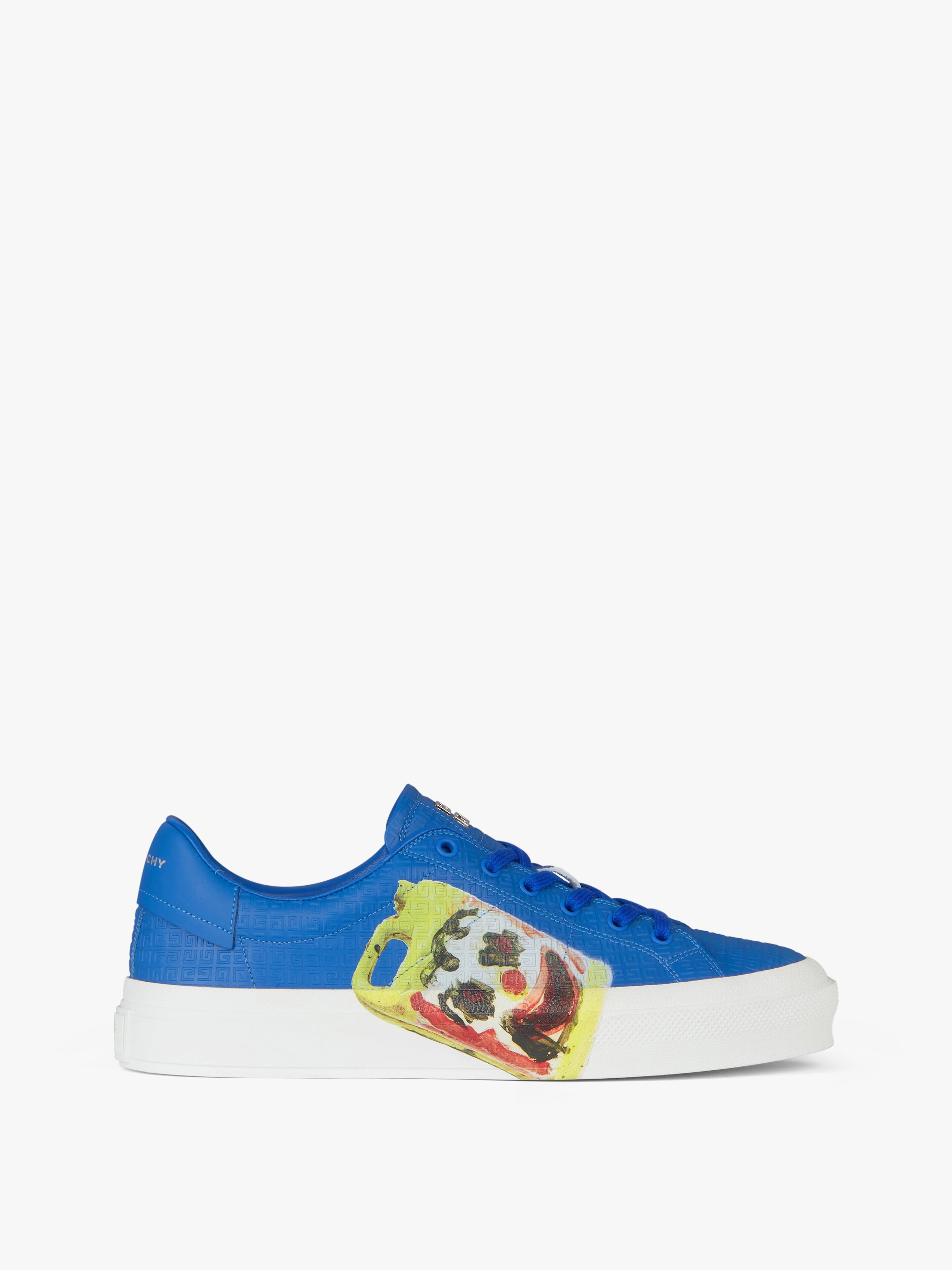 SNEAKERS CITY SPORT IN 4G LEATHER IN CERAMIC PRINT - 1
