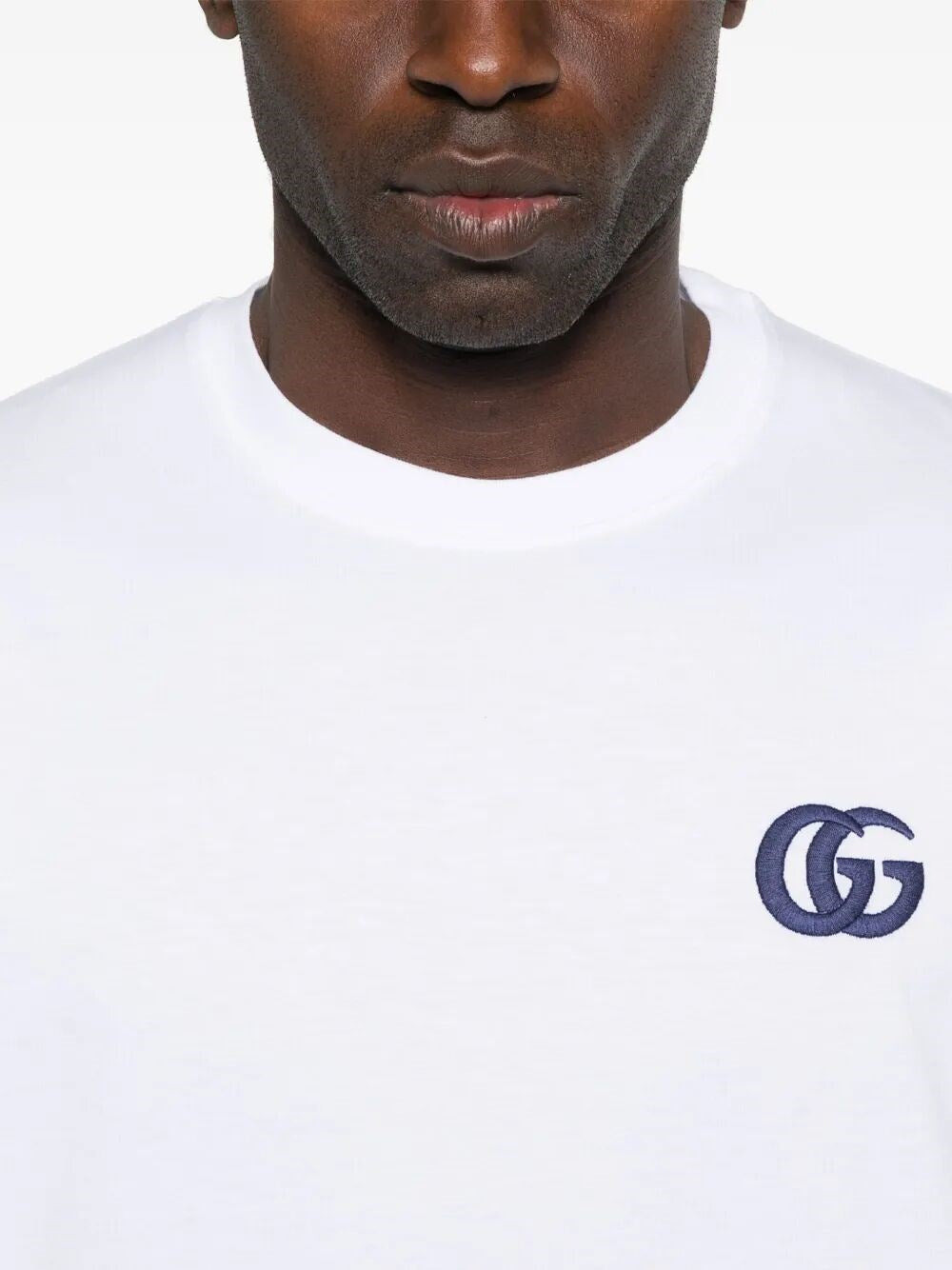 Gucci Men Short Sleeve Cotton Jersey T-Shirt - 4