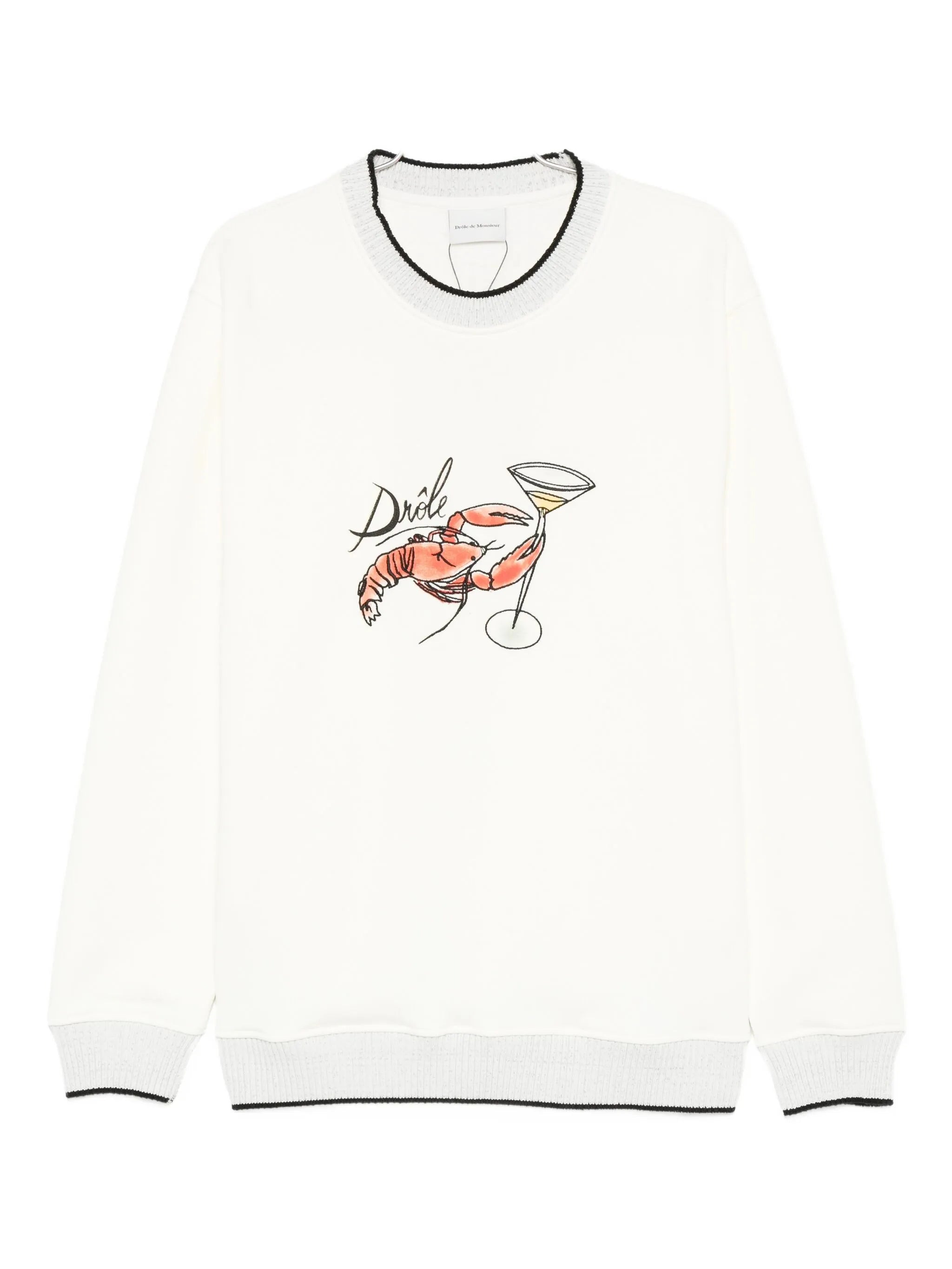 Drole De Monsieur Graphic-print Sweatshirt - 1