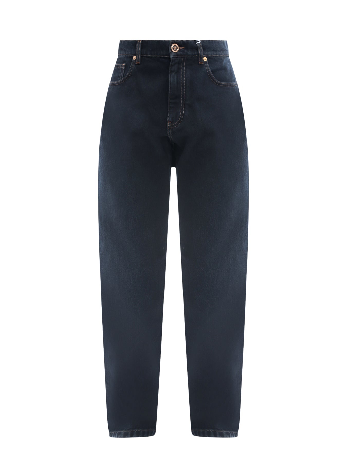 Mitchel Fit jeans with Medusa buttons - 1