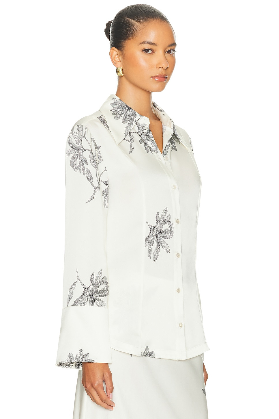 Rosiannas Satin Shirt - 2