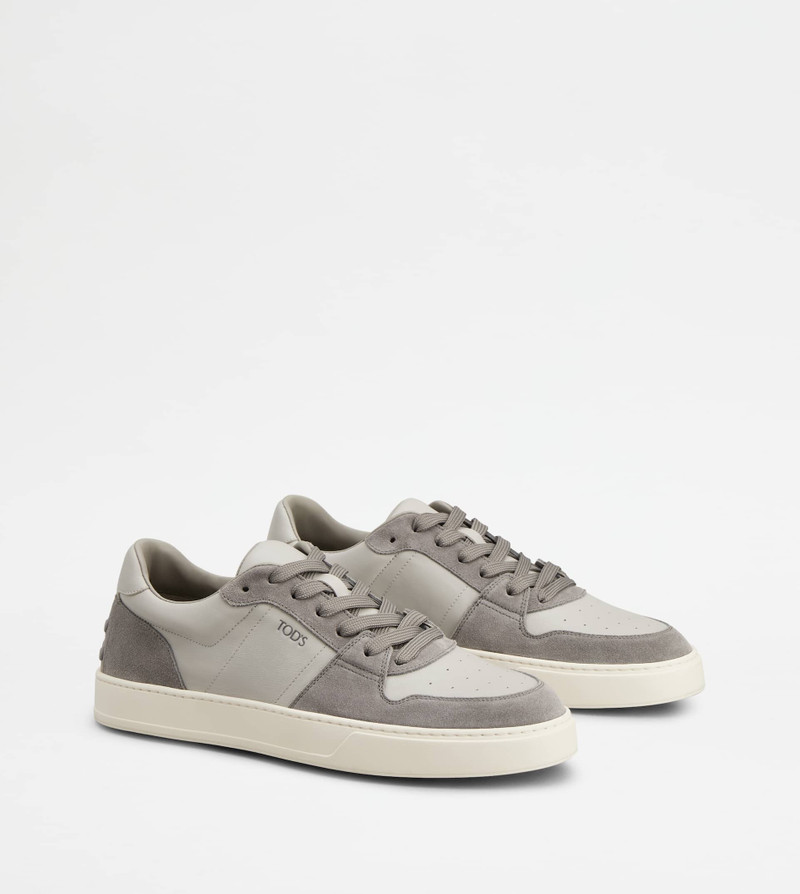 SNEAKERS IN LEATHER - 드레스 3