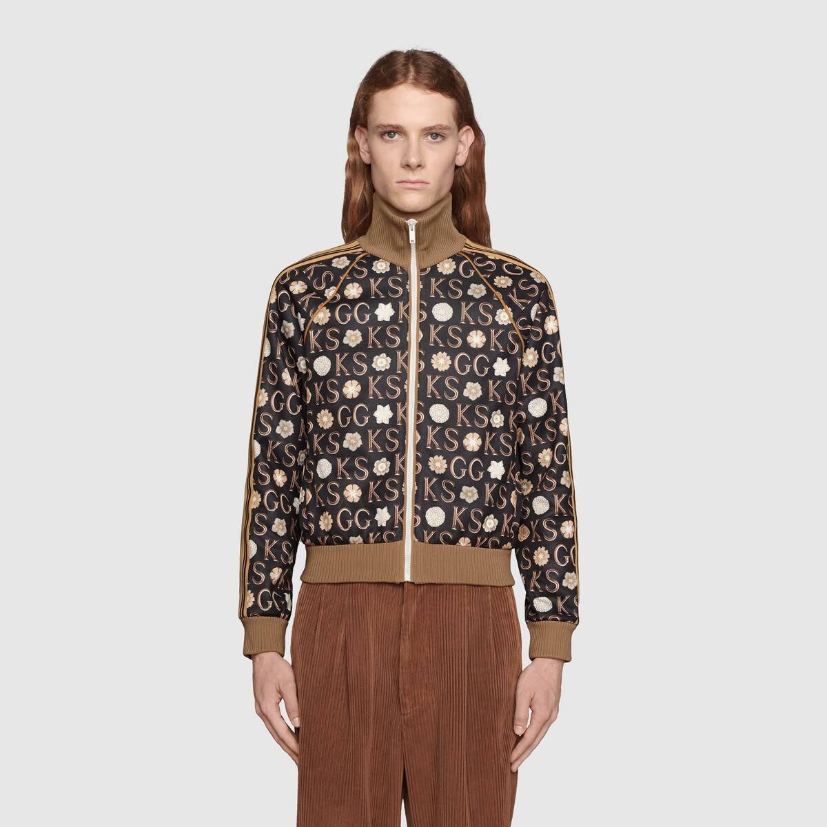 Ken Scott x Gucci print zip-up jacket - 3