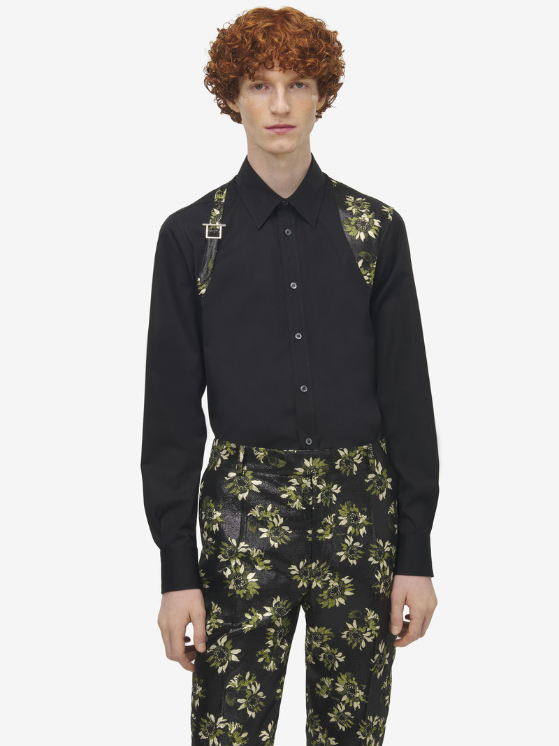 Alexander McQueen Sunflower Harness Shirt outlook