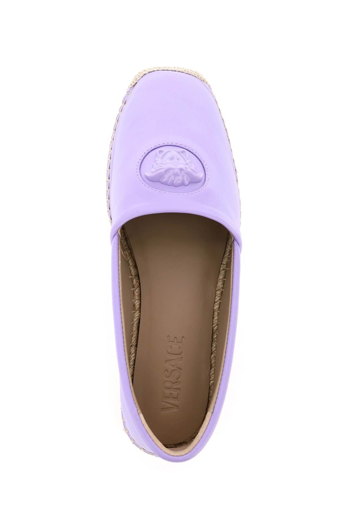 NAPPA LEATHER LA MEDUSA ESPADRILLAS - 3