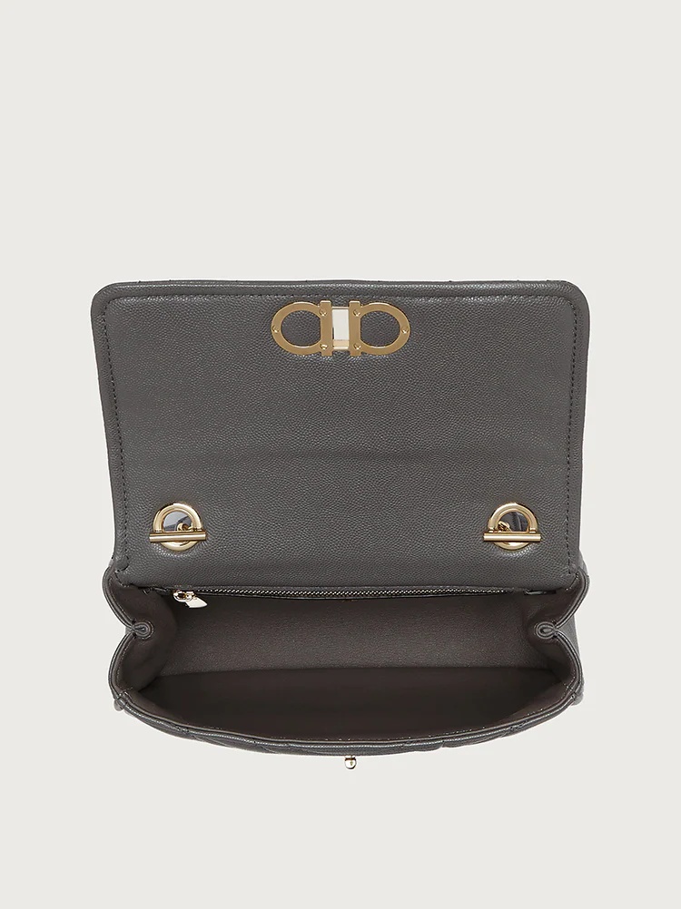 QUILTED GANCINI CROSS BODY BAG (S) - 4
