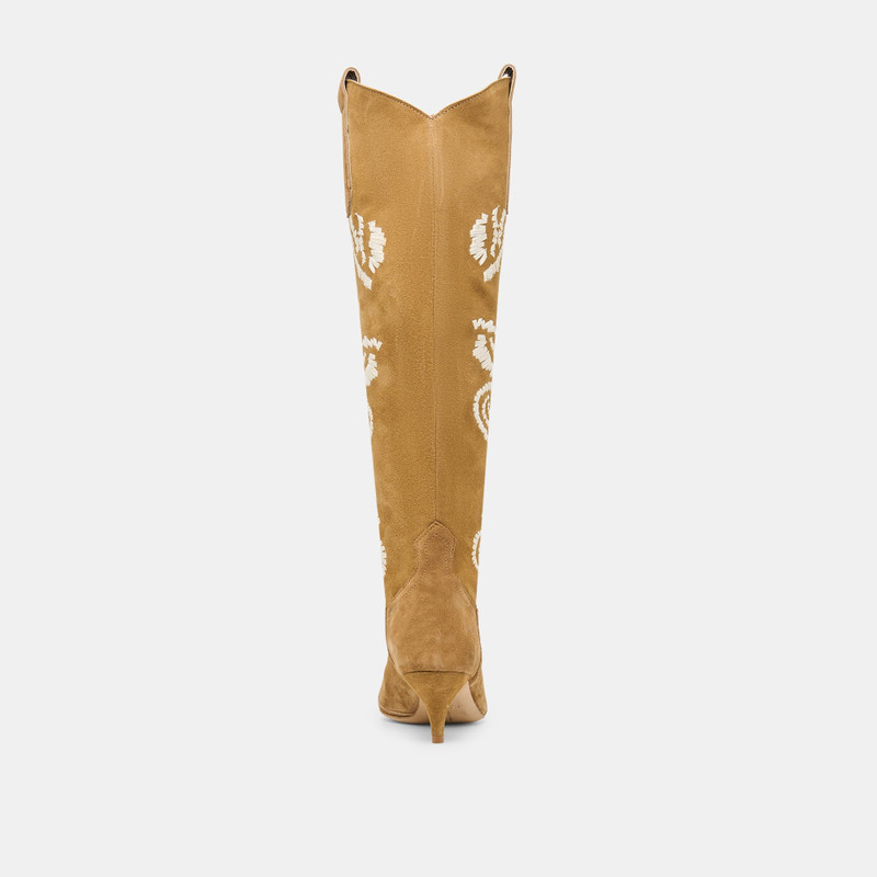 WILDE BOOTS CHESTNUT SUEDE 8