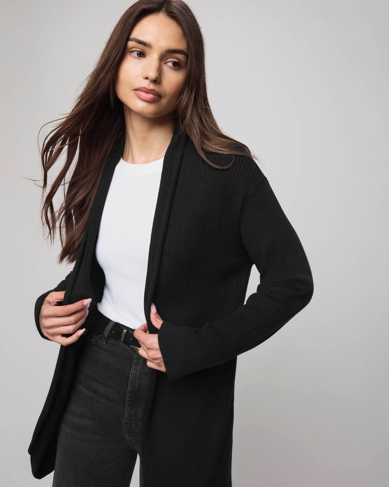 Splendid Georgie Cashblend Open Cardigan outlook