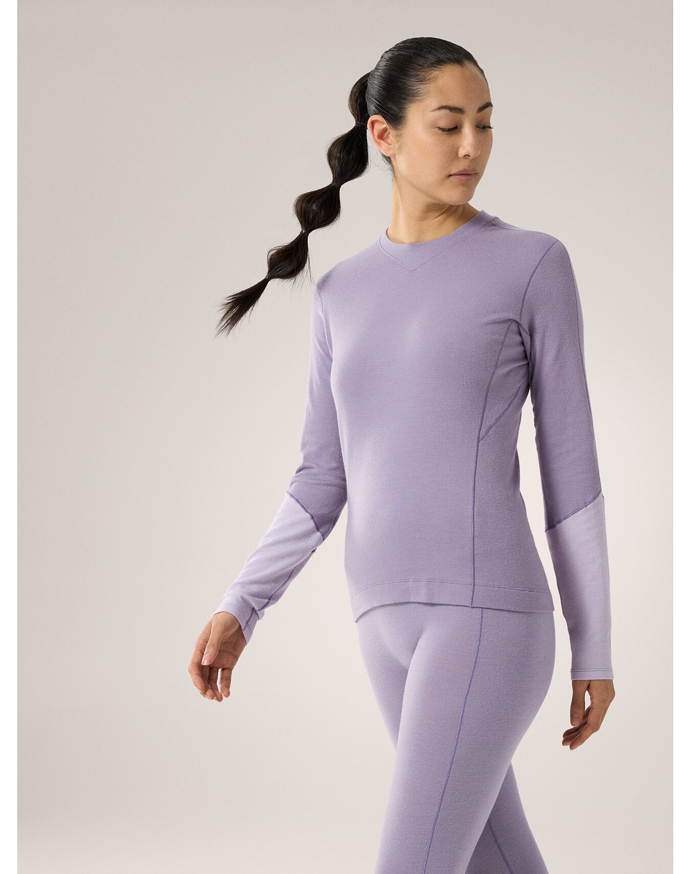 Rho Merino Wool Crew Neck LS - 3