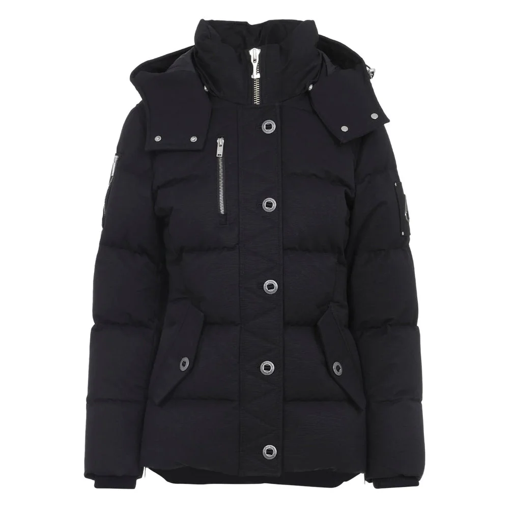 Moose Knuckles Black Jackets Women - 1