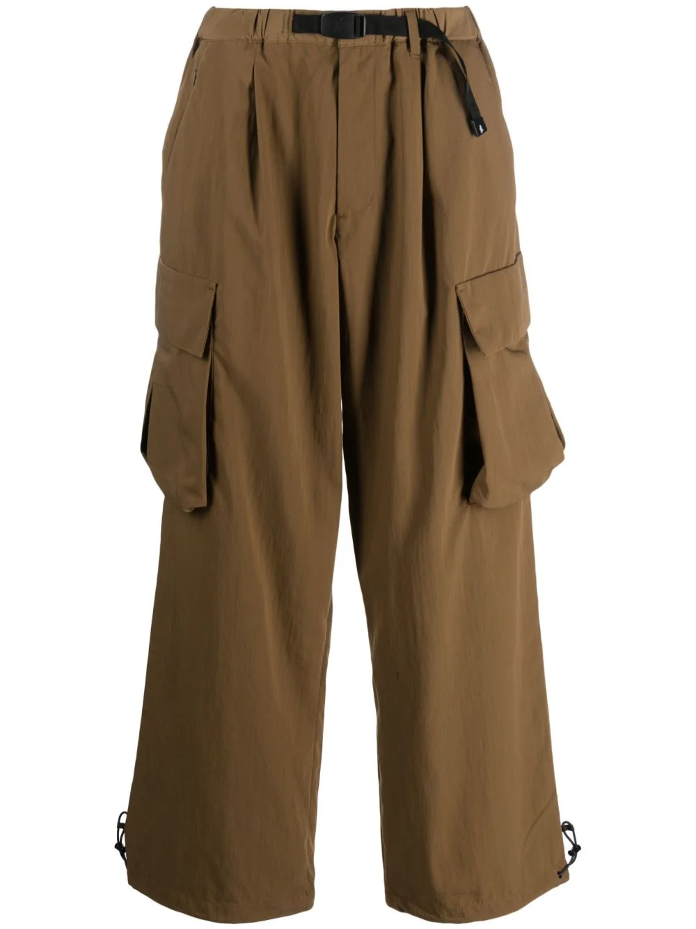 straight-leg cargo trousers - 1