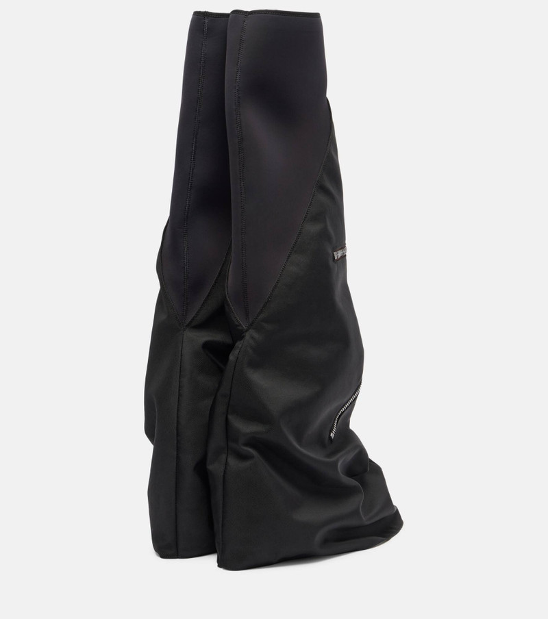 Zipper-detail over-the-knee boots 2