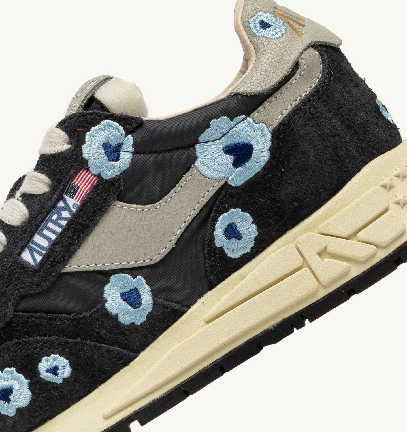 REELWIND LOW SNEAKERS IN PHAN AND CELESTIAL BLUE EMBROIDERY - 6
