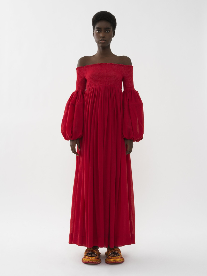 Chloé OFF-THE-SHOULDER DRESS outlook