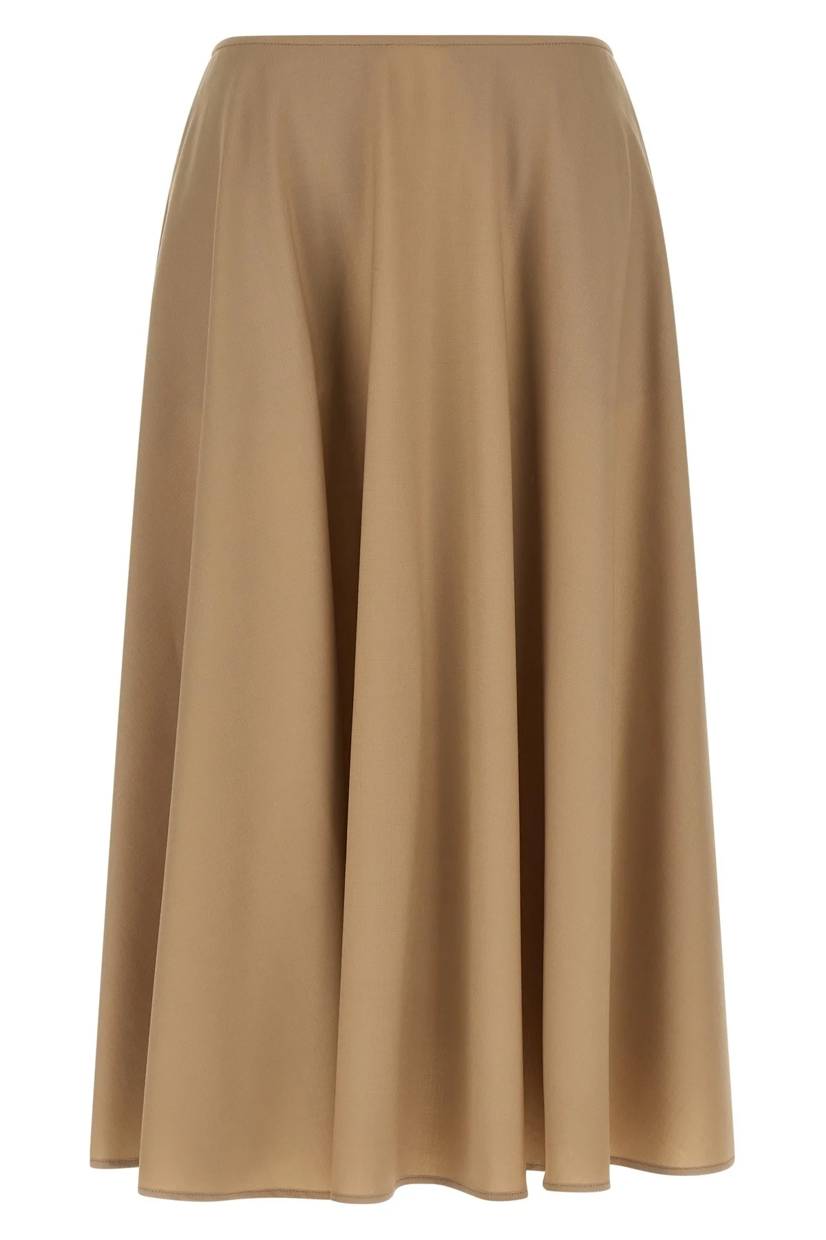 Stretch Wool Skirt - 1
