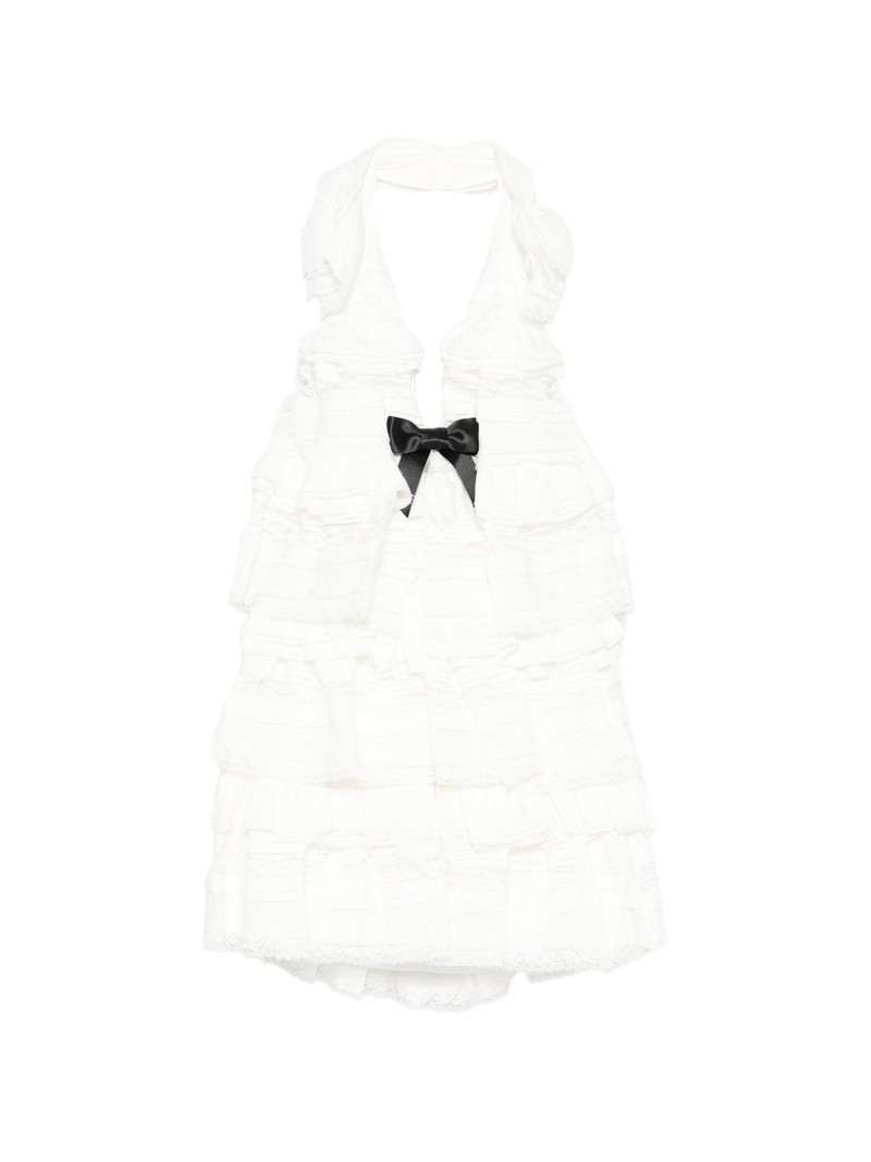 ruffled mini dress 1