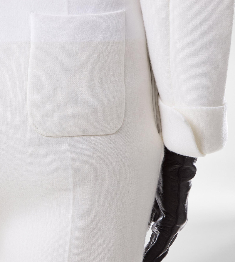TOM FORD ULTRAFINE CASHMERE BLEND SCULPTURAL JOGGERS outlook