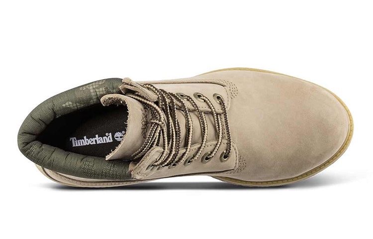 Timberland 6 Inch Premium Waterproof 'Off White Nubuck' A1QRDW - 3