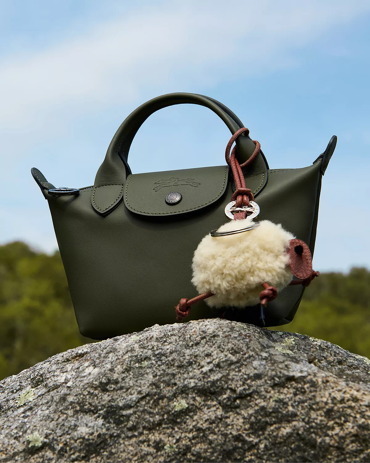 Le Pliage Xtra Top Handle XS Leather Crossbody - 7