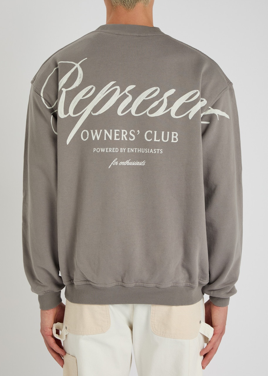 Represent Owner's Club Logo Cotton Sweatshirt - 3