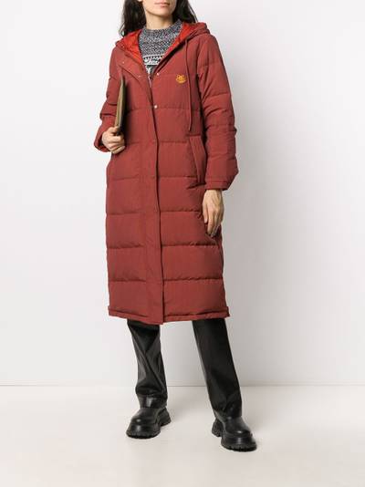 KENZO Tiger-motif padded coat outlook