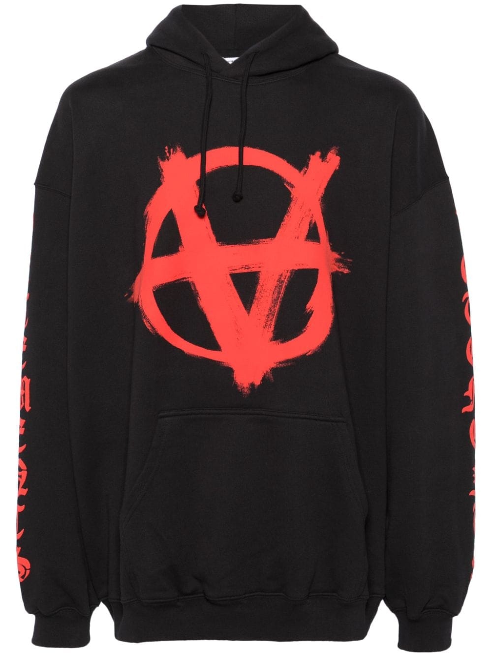 Reverse Anarchy printed hoodie - 1