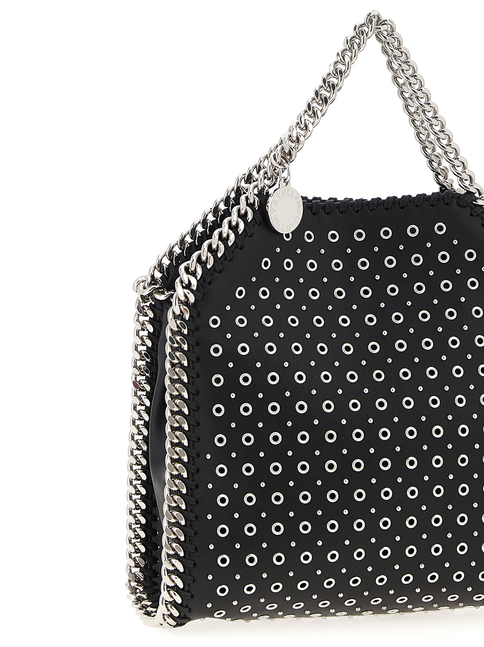 Tiny Falabella Hand Bags Black - 3