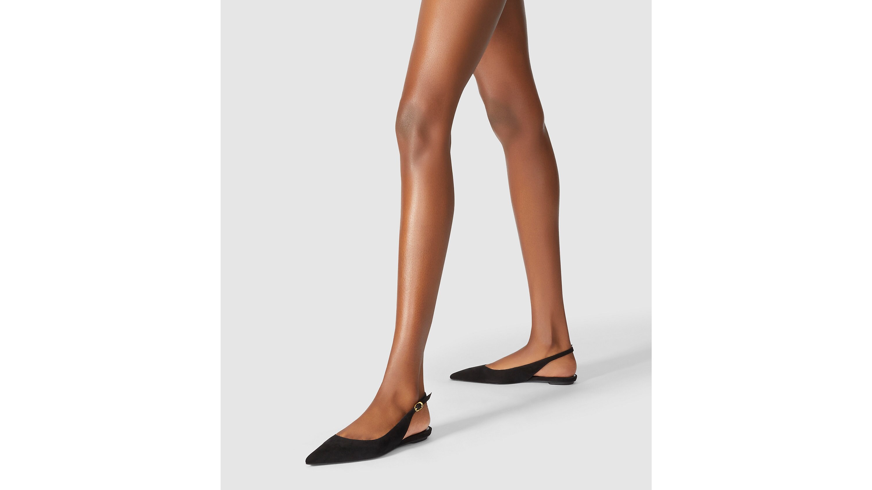 STUART SLEEK SLINGBACK FLAT - 5