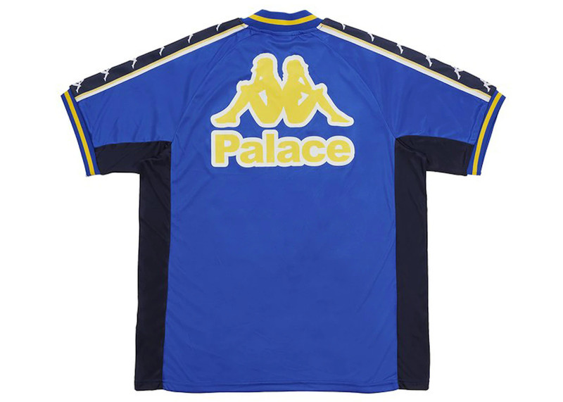 PALACE Palace x Kappa Jersey Blue outlook