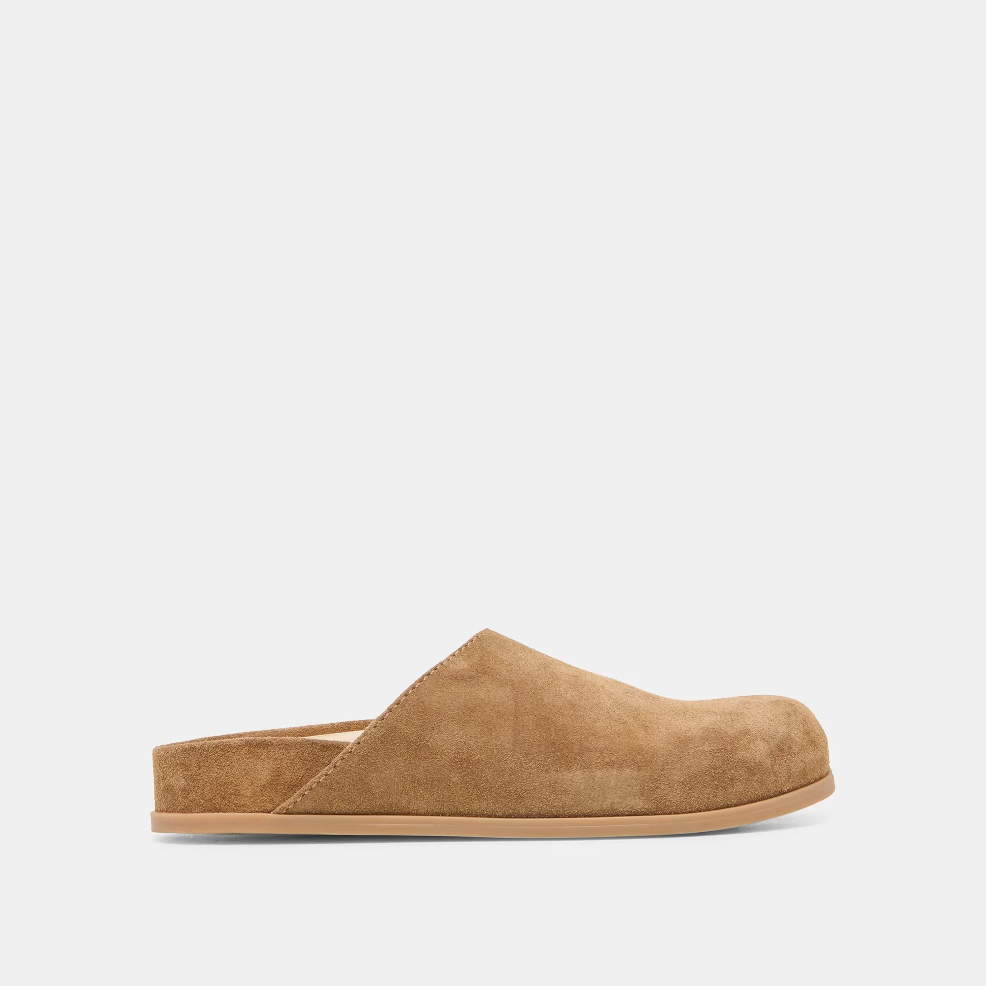 JONEY FLATS LT BROWN SUEDE - 1