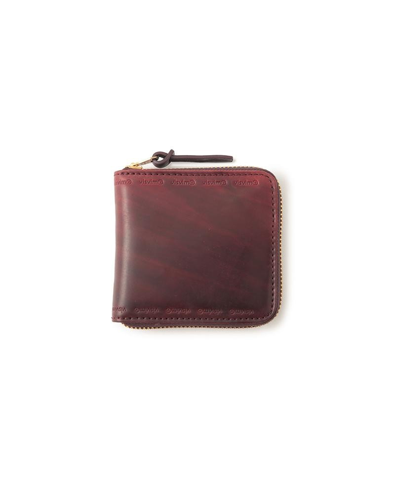 visvim LEATHER BI-FOLD (CORDOVAN) DK.BROWN outlook