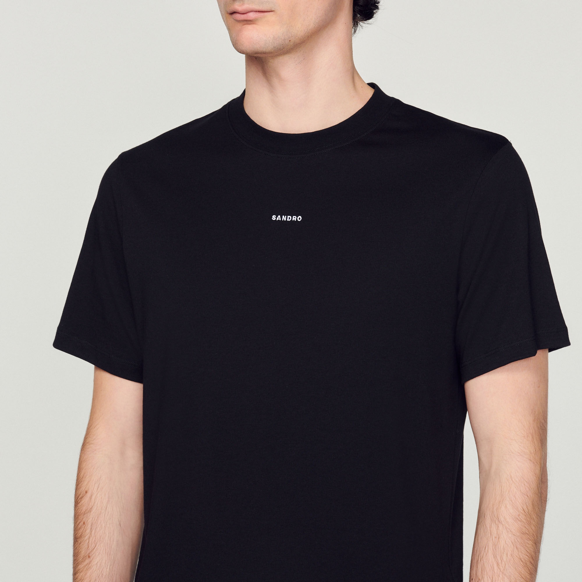 SANDRO EMBROIDERED T-SHIRT - 3