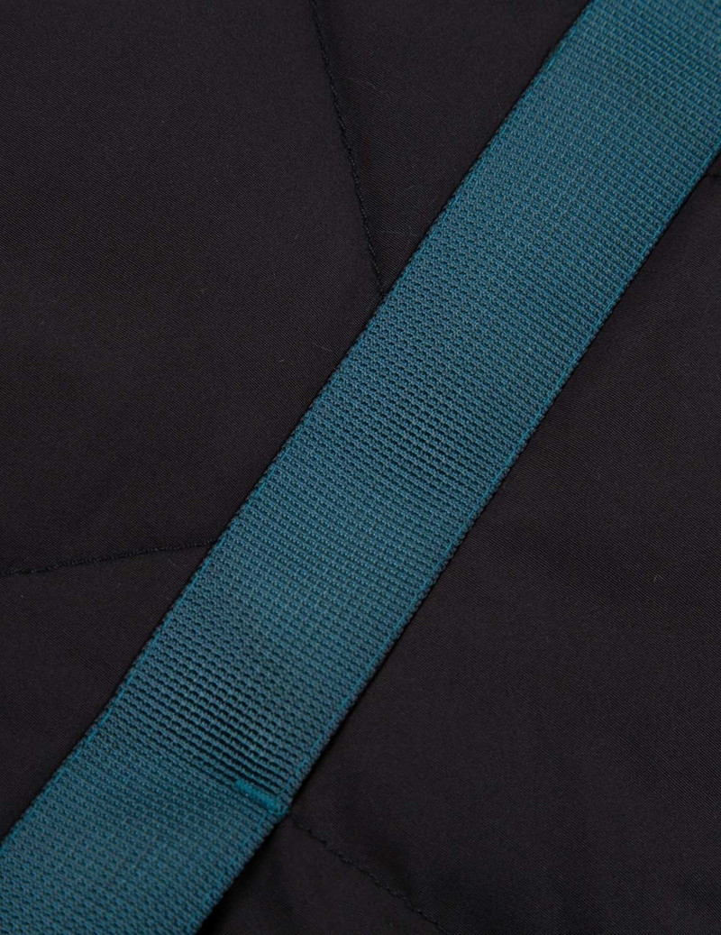 Contrast Webbing Strap Quilted Down Jacket 16