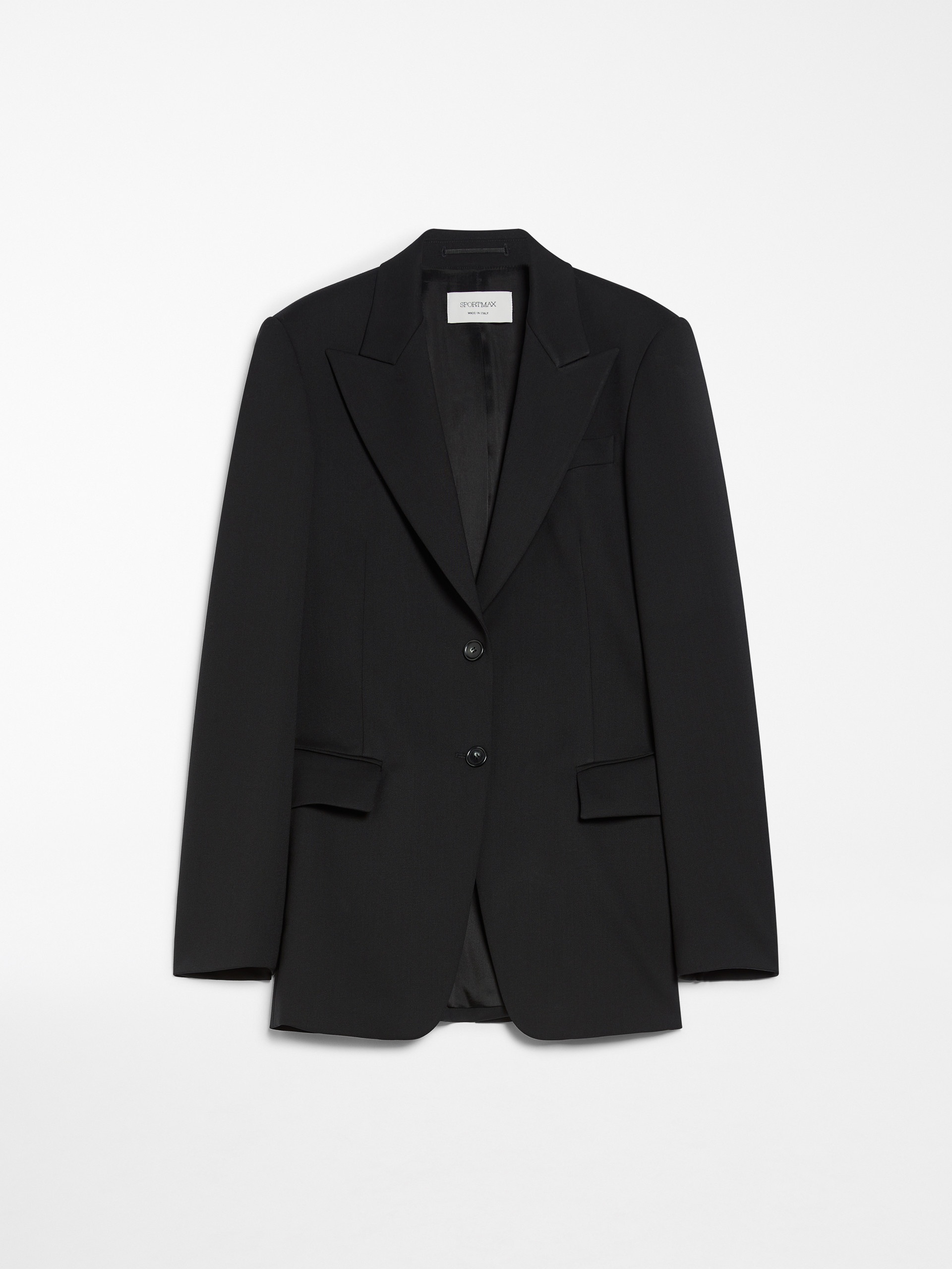 ECHI Slim-fit stretch wool blazer - 1