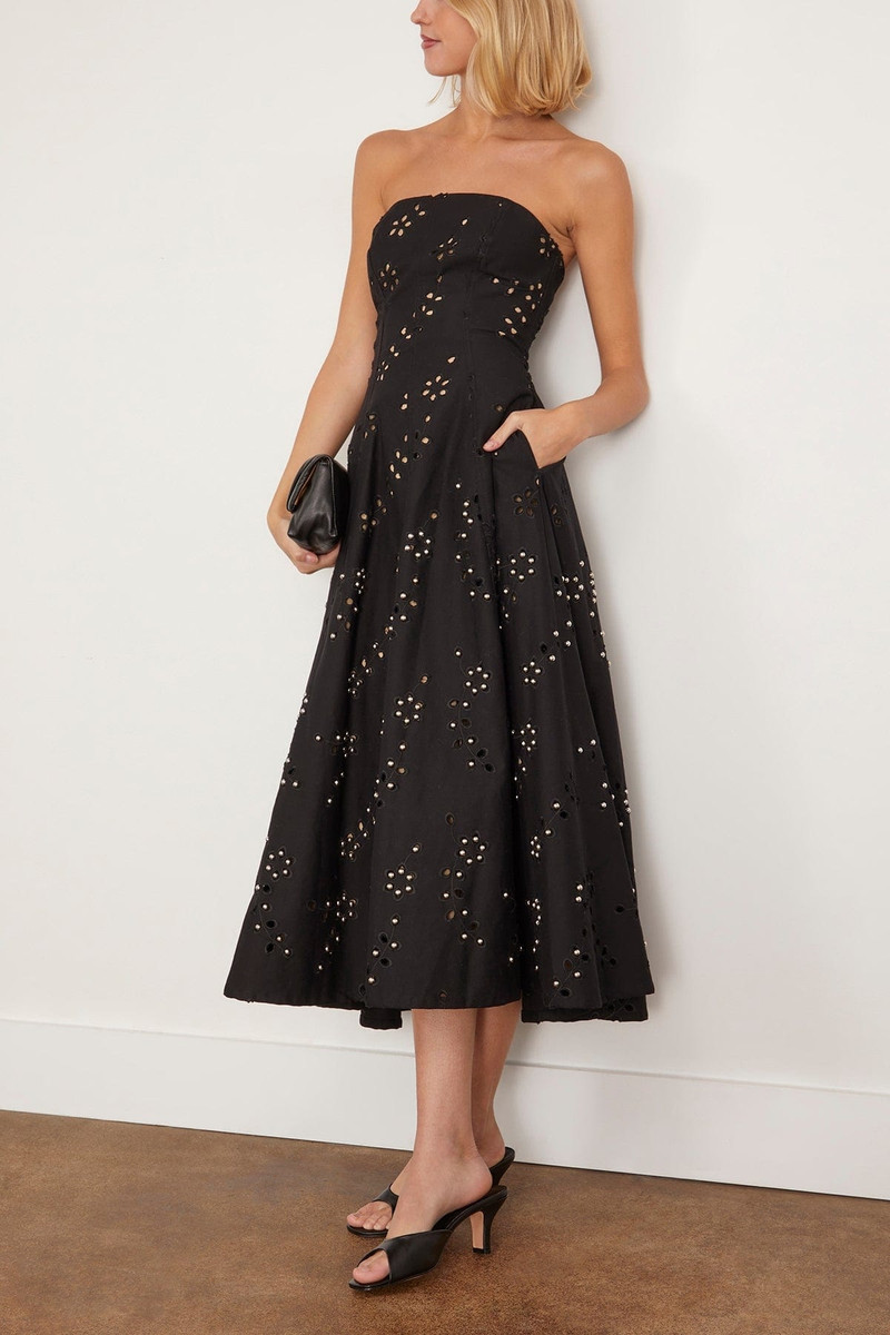 RACHEL COMEY Castelli Dress in Black outlook
