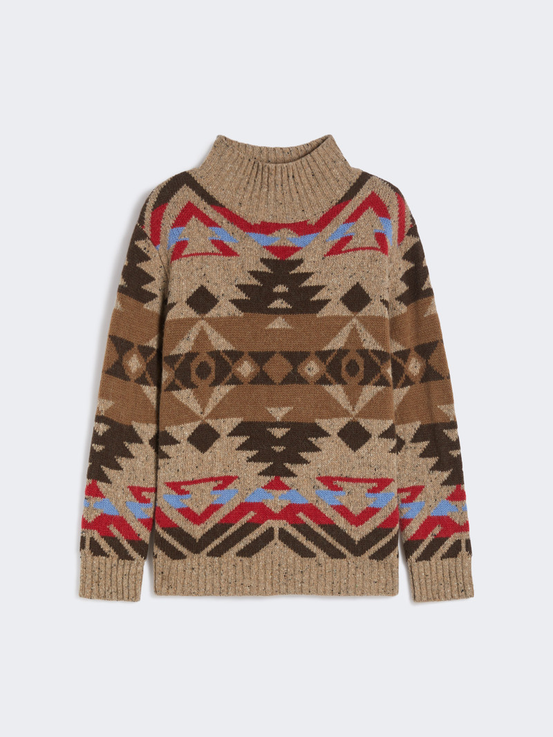 ERITREA Wool and alpaca knit turtleneck 1