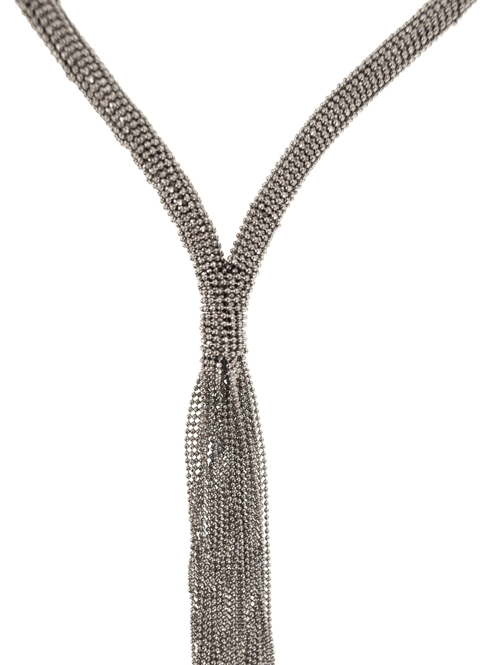 Brunello Cucinelli Brunello Cucinelli Tie Necklace | balardi