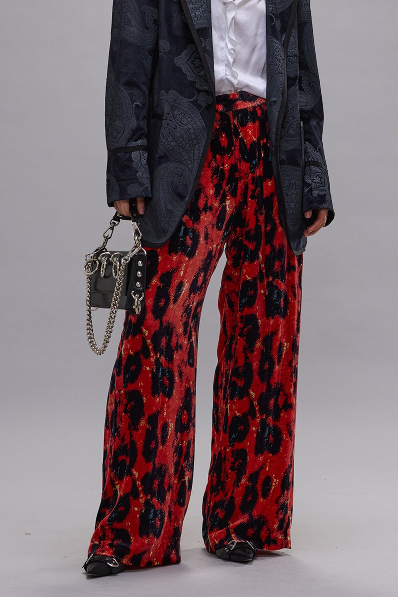 PLEATED WIDE LEG PANT 3