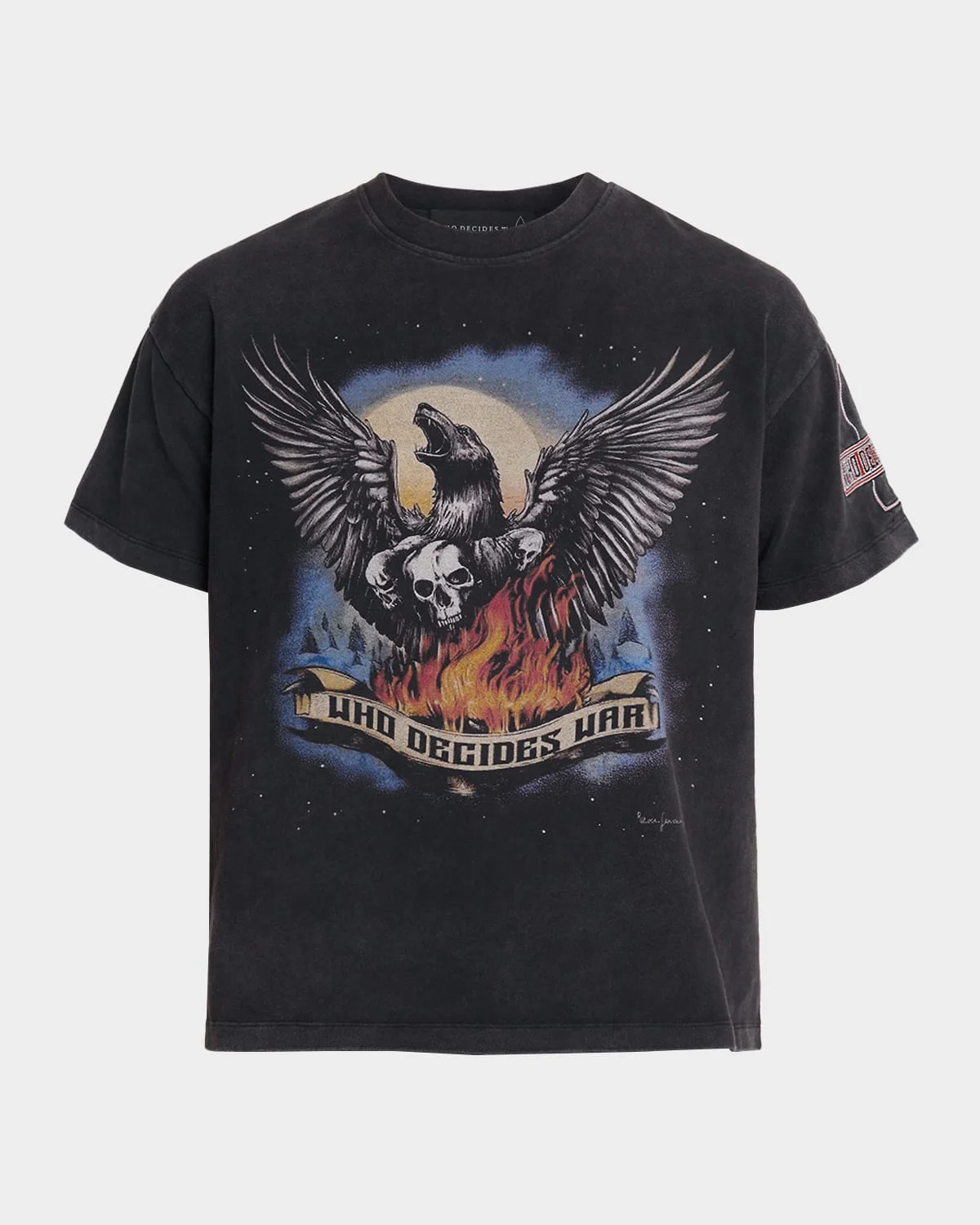 Men's Moon Jersey Cotton T-Shirt - 1