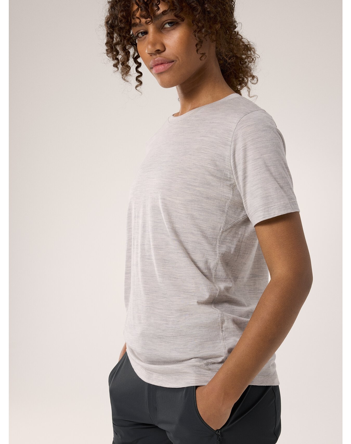 Lana Merino Wool Crew Neck Shirt SS - 3