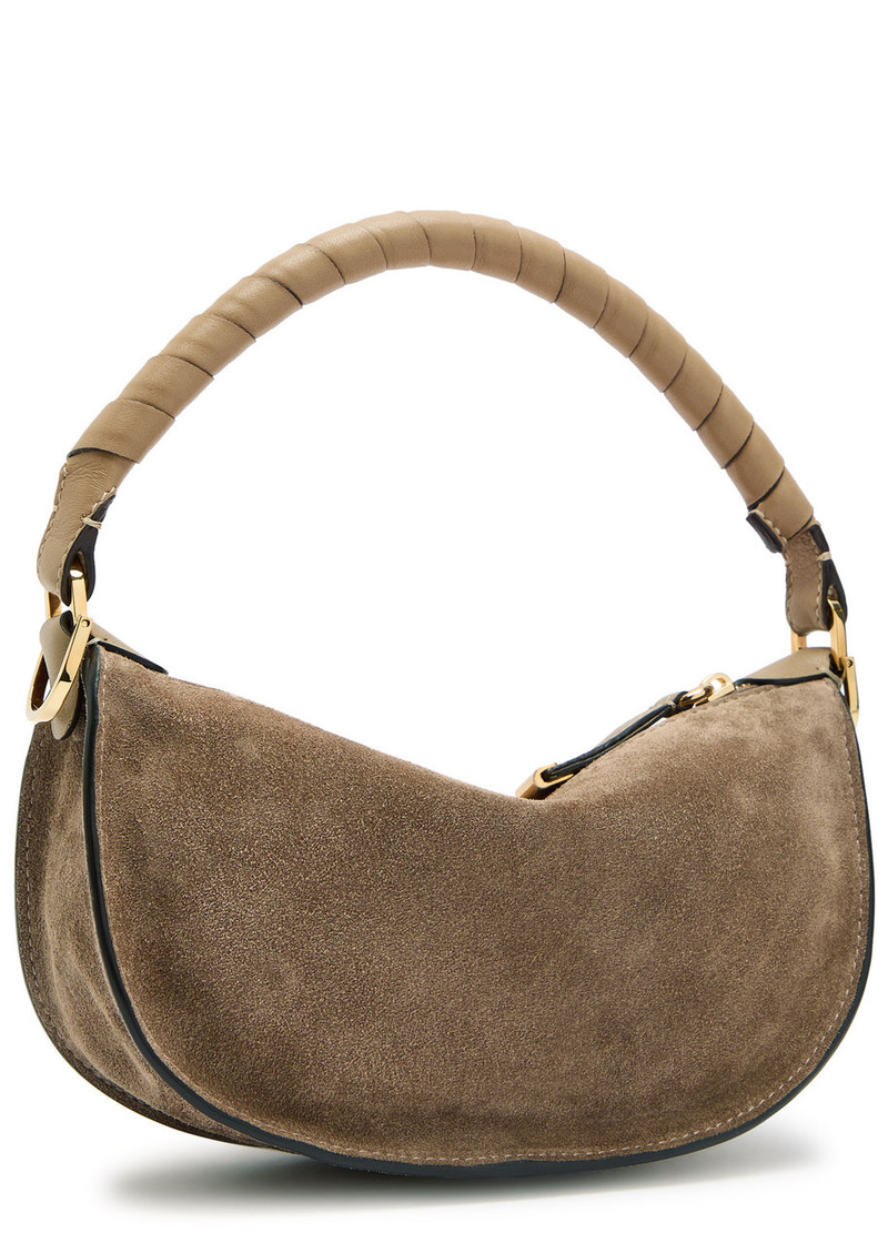 Chloé Chloe Marcie Small Suede Shoulder bag outlook