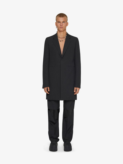 Givenchy LONG COAT IN WOOL outlook