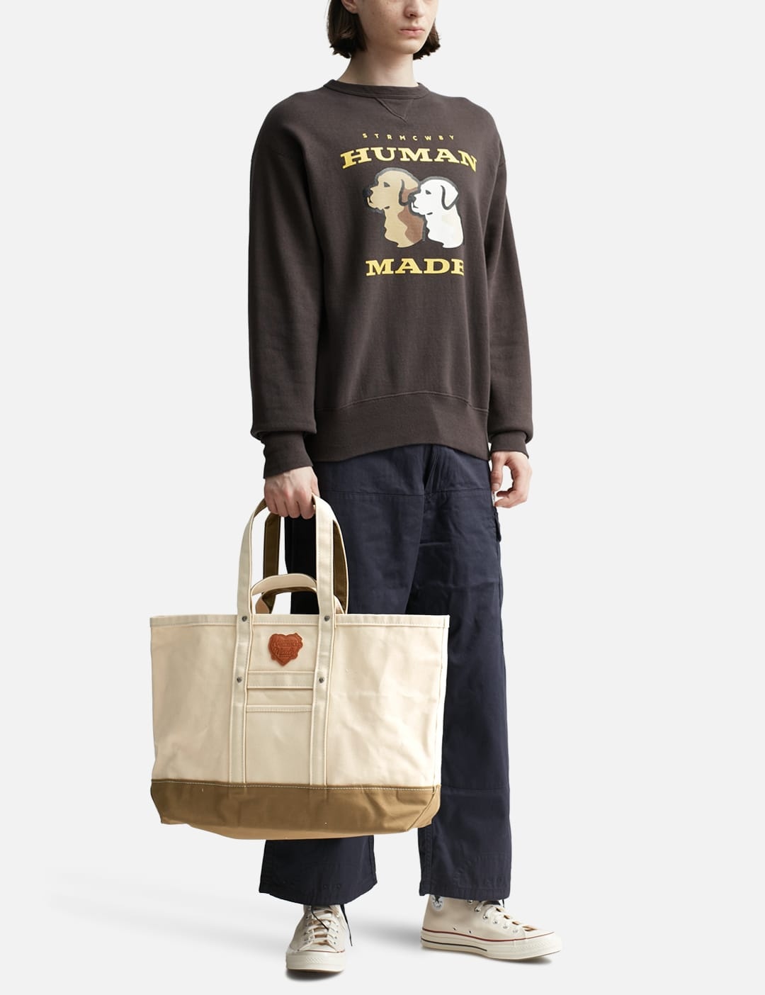 HEAVY CANVAS TOTE LARGE - 5