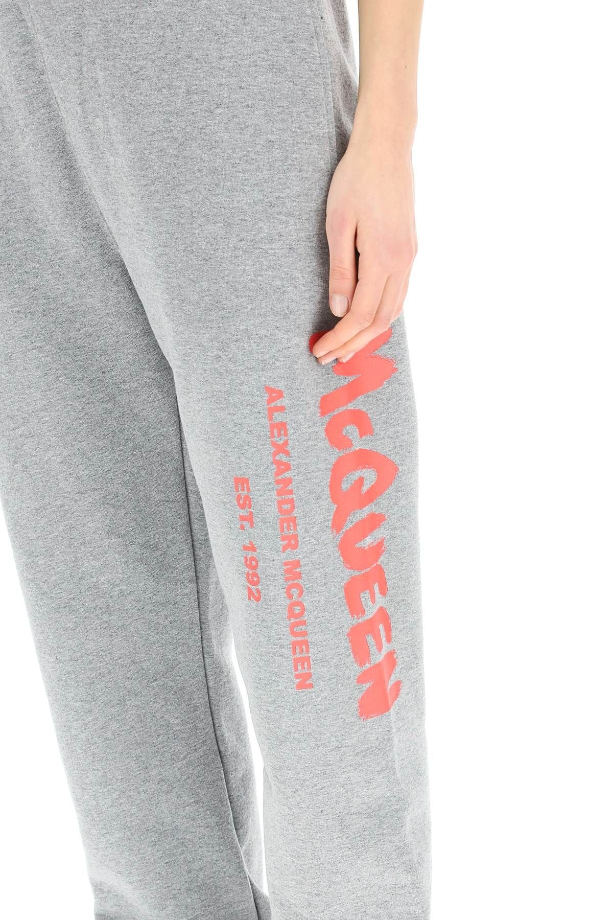 MCQUEEN GRAFFITI SWEATPANTS - 5