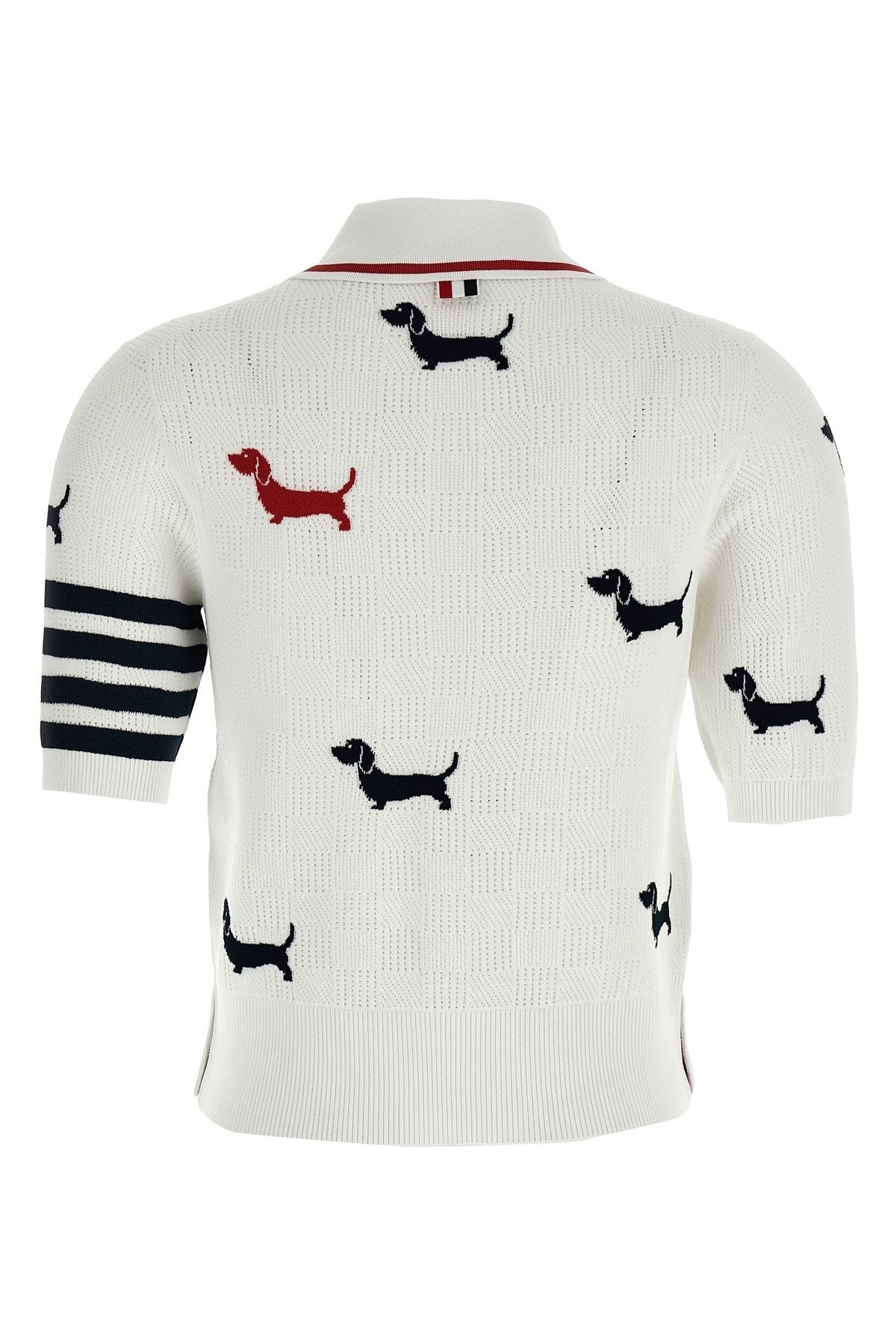 Thom Browne Women 'Hector' Polo Shirt - 2