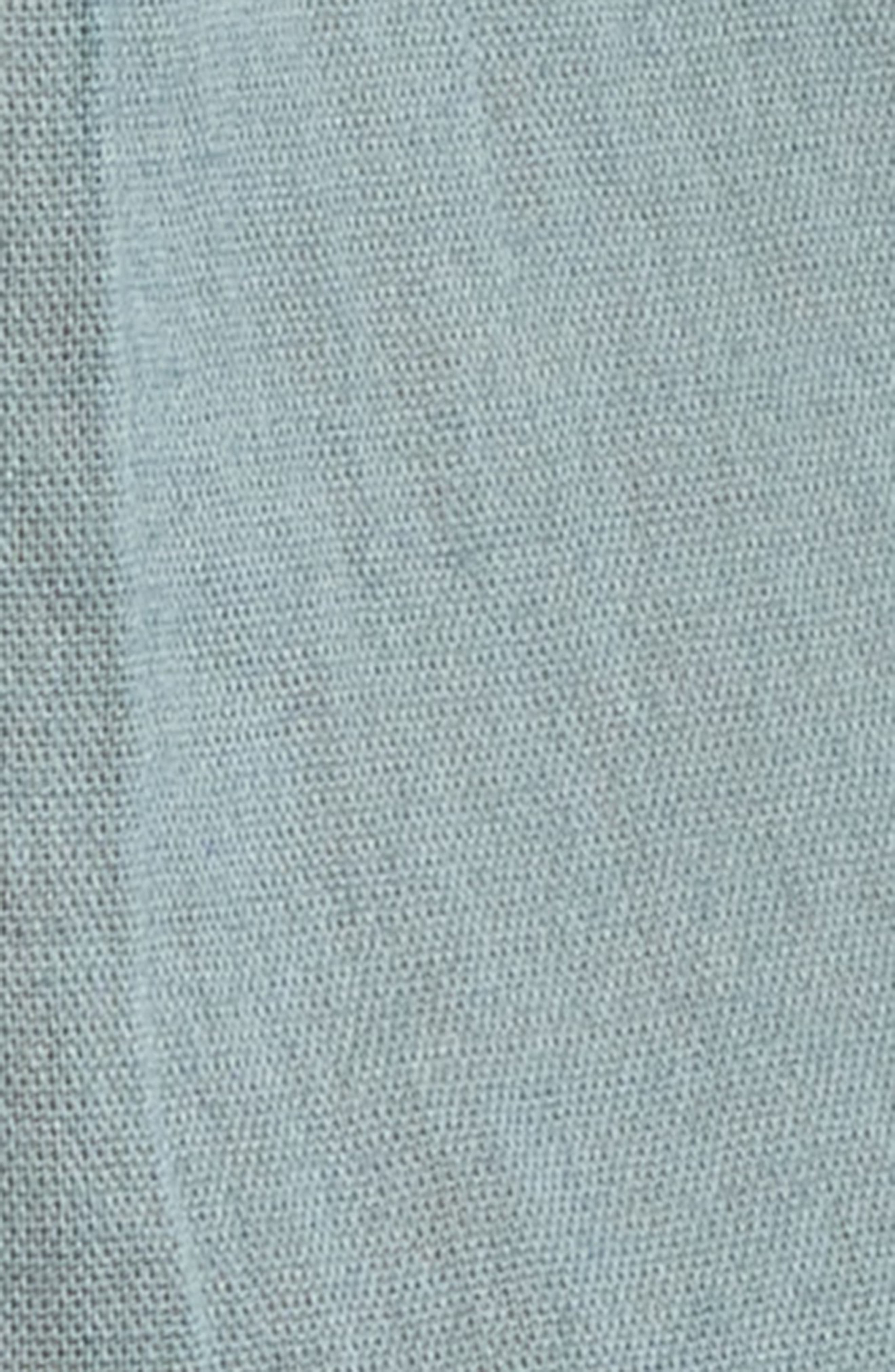 DÔEN Hardy Ruffle Pintuck Organic Cotton Top in Lagoon at Nordstrom - 6