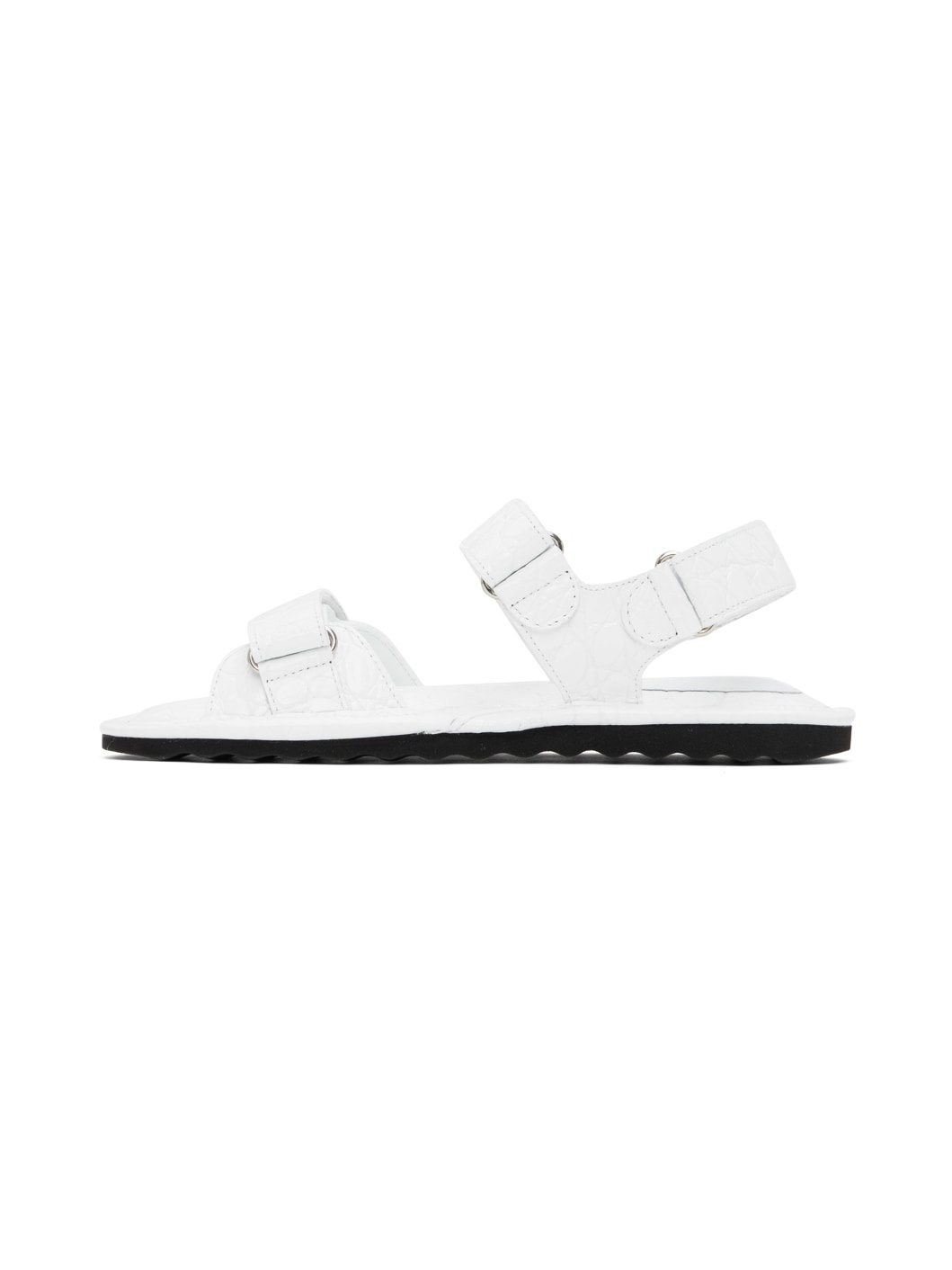 White Gideon Sandals - 3