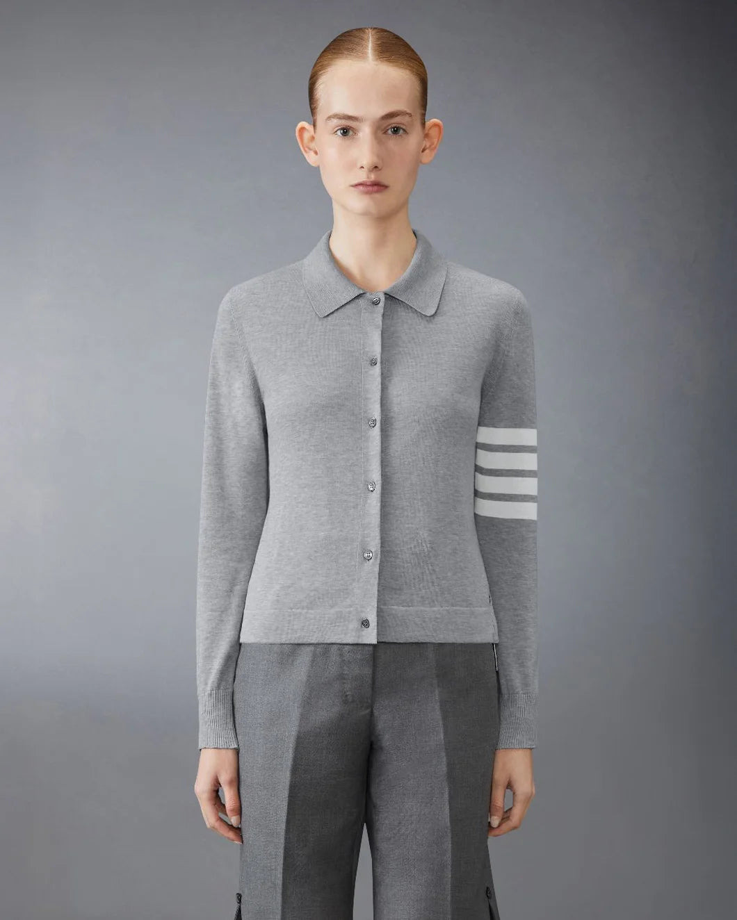 COTTON 4-BAR SHIRT - 2