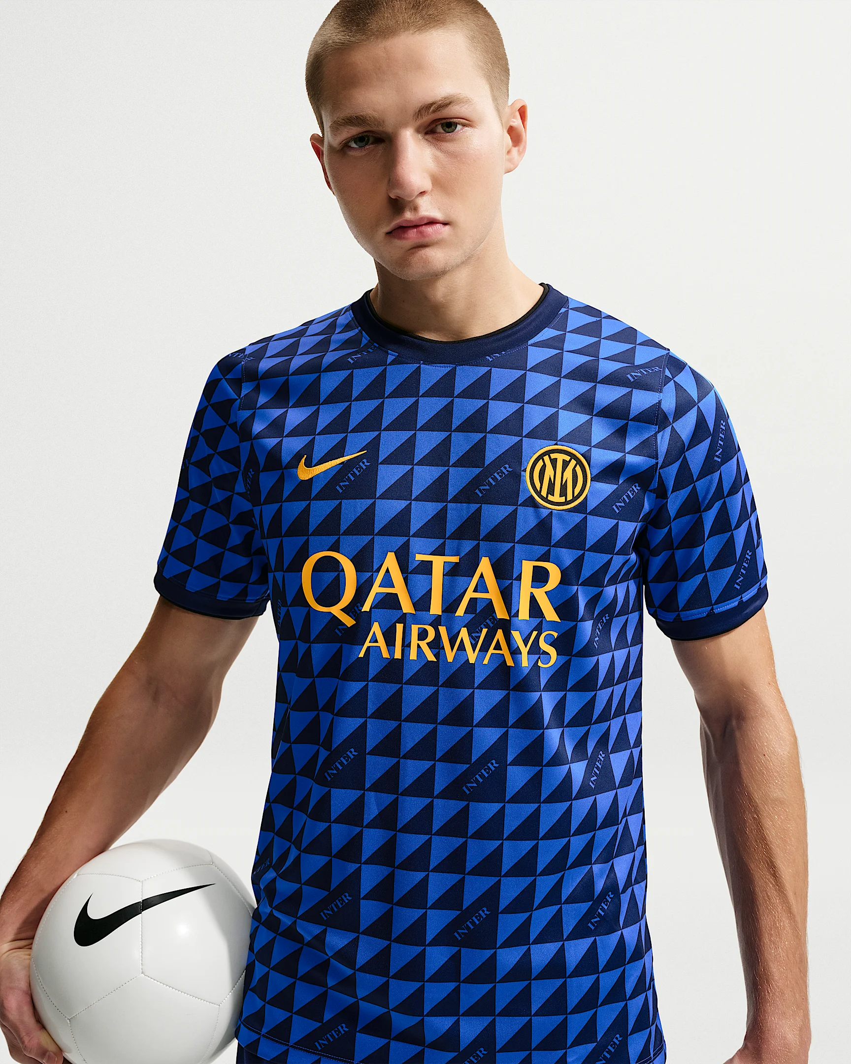 Inter Milan Men's Nike Dri-FIT Soccer Pre-Match Top - 1